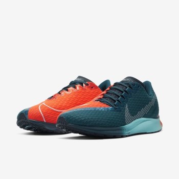 Nike Zoom Rival Fly 2 - Női Túracipő - Türkiz/Piros/Fehér